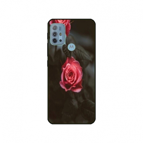 Husa personalizata tip carcasa HQPrint pentru Motorola Moto G10 Power, model Flowers 11, multicolor, S1D1M0156