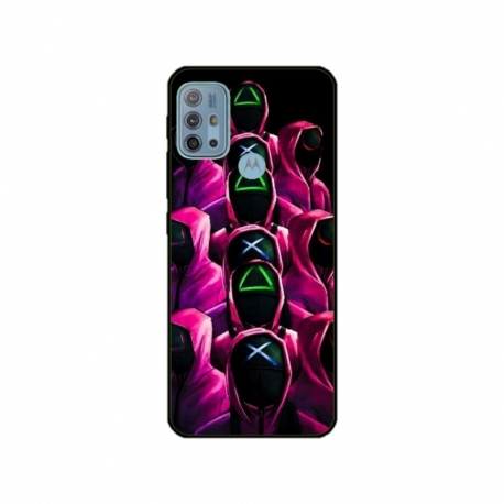 Husa personalizata tip carcasa HQPrint pentru Motorola Moto G10 Power, model Squid Game 8, multicolor, S1D1M0180