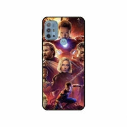 Husa personalizata tip carcasa HQPrint pentru Motorola Moto G10, model Avengers Inifinity War, multicolor, S1D1M0010
