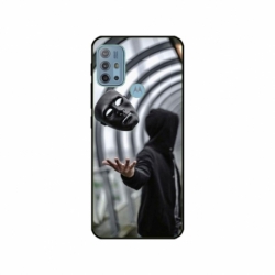 Husa personalizata tip carcasa HQPrint pentru Motorola Moto G10 Power, model Mask, multicolor, S1D1M0199