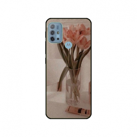 Husa personalizata tip carcasa HQPrint pentru Motorola Moto G10 Power, model Flowers 14, multicolor, S1D1M0208