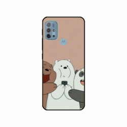 Husa personalizata tip carcasa HQPrint pentru Motorola Moto G10, model Bears 2, multicolor, S1D1M0089