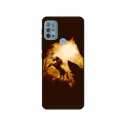 Husa personalizata tip carcasa HQPrint pentru Motorola Moto G10, model Horse 1, multicolor, S1D1M0098