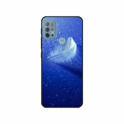 Husa personalizata tip carcasa HQPrint pentru Motorola Moto G10 Power, model Pana, multicolor, S1D1M0236