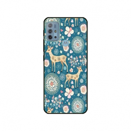 Husa personalizata tip carcasa HQPrint pentru Motorola Moto G10 Power, model Mandela 1, multicolor, S1D1M0254