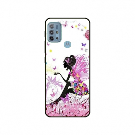 Husa personalizata tip carcasa HQPrint pentru Motorola Moto G10 Power, model Fairy, multicolor, S1D1M0276