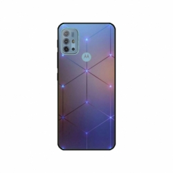 Husa personalizata tip carcasa HQPrint pentru Motorola Moto G10, model Square, multicolor, S1D1M0315