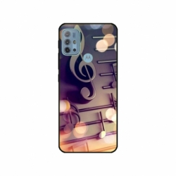 Husa personalizata tip carcasa HQPrint pentru Motorola Moto G10 Power, model Notes, multicolor, S1D1M0328