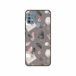 Husa personalizata tip carcasa HQPrint pentru Motorola Moto G10, model Abstract 1, multicolor, S1D1M0321