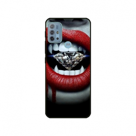 Husa personalizata tip carcasa HQPrint pentru Motorola Moto G10 Power, model Diamond Vampire, multicolor, S1D1M0370