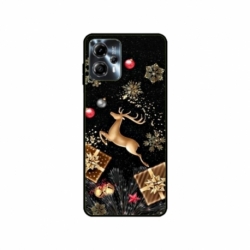 Husa personalizata tip carcasa HQPrint pentru Motorola Moto G13, model Reindeer 2, multicolor, S1D1M0052