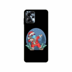 Husa personalizata tip carcasa HQPrint pentru Motorola Moto G13, model Covid Santa, multicolor, S1D1M0055