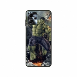 Husa personalizata tip carcasa HQPrint pentru Motorola Moto G13, model Hulk 1, multicolor, S1D1M0099