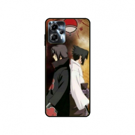 Husa personalizata tip carcasa HQPrint pentru Motorola Moto G13, model Itachi 1, multicolor, S1D1M0103