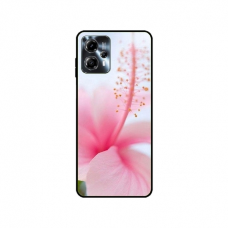 Husa personalizata tip carcasa HQPrint pentru Motorola Moto G13, model Flowers 9, multicolor, S1D1M0142