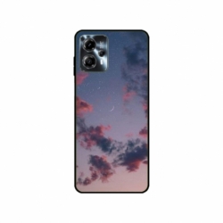 Husa personalizata tip carcasa HQPrint pentru Motorola Moto G13, model Moody Sky, multicolor, S1D1M0146