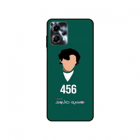 Husa personalizata tip carcasa HQPrint pentru Motorola Moto G13, model Squid Game 3, multicolor, S1D1M0175