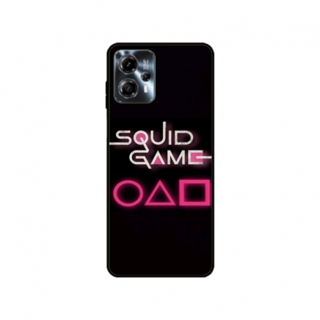 Husa personalizata tip carcasa HQPrint pentru Motorola Moto G13, model Squid Game 4, multicolor, S1D1M0176