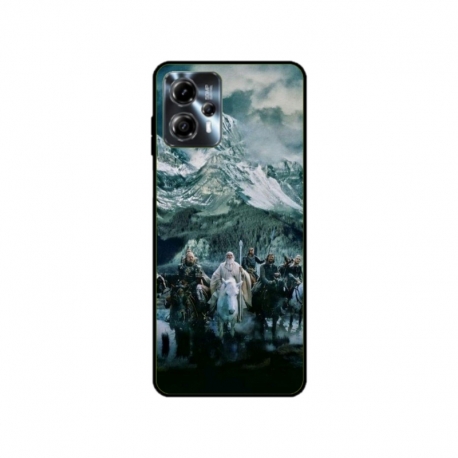 Husa personalizata tip carcasa HQPrint pentru Motorola Moto G13, model Lord of the Rings 1, multicolor, S1D1M0189