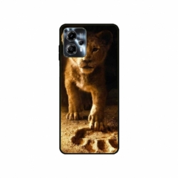 Husa personalizata tip carcasa HQPrint pentru Motorola Moto G13, model Lion King 2, multicolor, S1D1M0198
