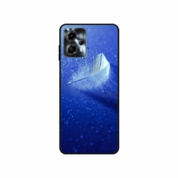 Husa personalizata tip carcasa HQPrint pentru Motorola Moto G13, model Pana, multicolor, S1D1M0236