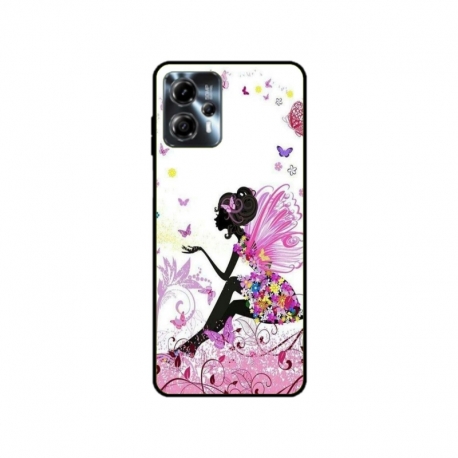 Husa personalizata tip carcasa HQPrint pentru Motorola Moto G13, model Fairy, multicolor, S1D1M0276