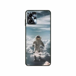 Husa personalizata tip carcasa HQPrint pentru Motorola Moto G13, model Astronaut in the Clouds, multicolor, S1D1M0290