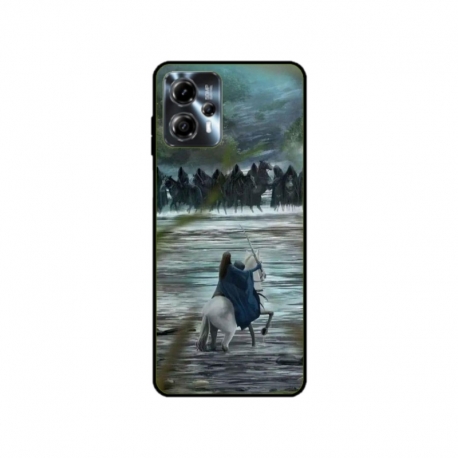 Husa personalizata tip carcasa HQPrint pentru Motorola Moto G13, model Brave, multicolor, S1D1M0310