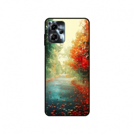 Husa personalizata tip carcasa HQPrint pentru Motorola Moto G13, model Nice View 15, multicolor, S1D1M0383