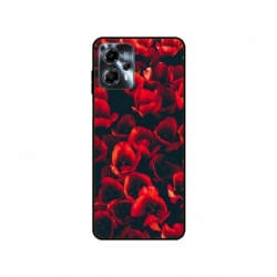 Husa personalizata tip carcasa HQPrint pentru Motorola Moto G13, model Flowers 24, multicolor, S1D1M0386