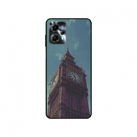 Husa personalizata tip carcasa HQPrint pentru Motorola Moto G23, model Big Ben 1, multicolor, S1D1M0013