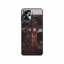Husa personalizata tip carcasa HQPrint pentru Motorola Moto G23, model Big Ben 2, multicolor, S1D1M0014