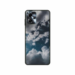 Husa personalizata tip carcasa HQPrint pentru Motorola Moto G23, model Blue Sky, multicolor, S1D1M0023