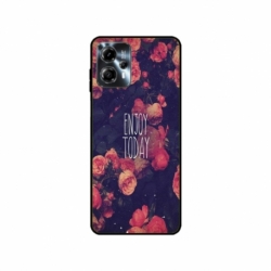 Husa personalizata tip carcasa HQPrint pentru Motorola Moto G23, model Enjoy Today, multicolor, S1D1M0037