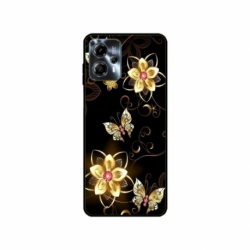 Husa personalizata tip carcasa HQPrint pentru Motorola Moto G23, model Butterfly 5, multicolor, S1D1M0042