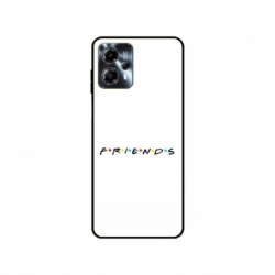 Husa personalizata tip carcasa HQPrint pentru Motorola Moto G23, model FRIENDS 1, multicolor, S1D1M0043