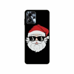 Husa personalizata tip carcasa HQPrint pentru Motorola Moto G23, model Cool Santa, multicolor, S1D1M0046