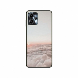 Husa personalizata tip carcasa HQPrint pentru Motorola Moto G23, model Sky, multicolor, S1D1M0061