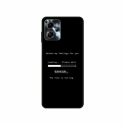 Husa personalizata tip carcasa HQPrint pentru Motorola Moto G23, model Delete Feelings, multicolor, S1D1M0069