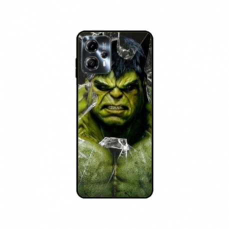 Husa personalizata tip carcasa HQPrint pentru Motorola Moto G23, model Hulk 2, multicolor, S1D1M0100