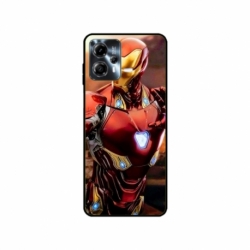 Husa personalizata tip carcasa HQPrint pentru Motorola Moto G23, model Iron Man 1, multicolor, S1D1M0102