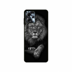 Husa personalizata tip carcasa HQPrint pentru Motorola Moto G23, model Lion 2, multicolor, S1D1M0117