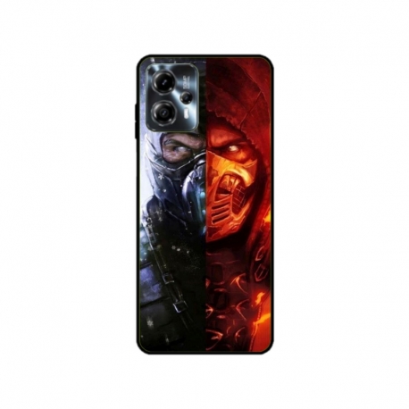 Husa personalizata tip carcasa HQPrint pentru Motorola Moto G23, model Mortal Kombat, multicolor, S1D1M0130