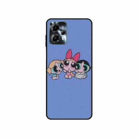 Husa personalizata tip carcasa HQPrint pentru Motorola Moto G23, model Powerpuff Girls, multicolor, S1D1M0135