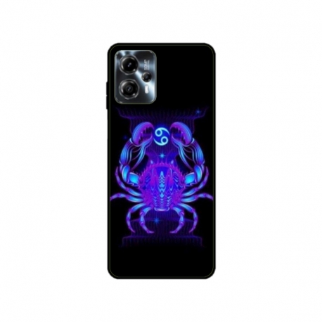 Husa personalizata tip carcasa HQPrint pentru Motorola Moto G23, model Cancer, multicolor, S1D1M0147