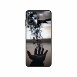 Husa personalizata tip carcasa HQPrint pentru Motorola Moto G23, model Black Magic, multicolor, S1D1M0152