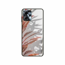 Husa personalizata tip carcasa HQPrint pentru Motorola Moto G23, model Leaf Design 4, multicolor, S1D1M0155