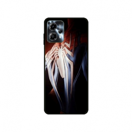 Husa personalizata tip carcasa HQPrint pentru Motorola Moto G23, model Spiderman 4, multicolor, S1D1M0170