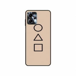 Husa personalizata tip carcasa HQPrint pentru Motorola Moto G23, model Squid Game 1, multicolor, S1D1M0173