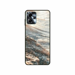 Husa personalizata tip carcasa HQPrint pentru Motorola Moto G23, model Ocean Water 1 , multicolor, S1D1M0200